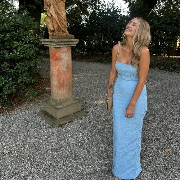 House of CB Eva Floral Lace Gown - Picture 1 of 8